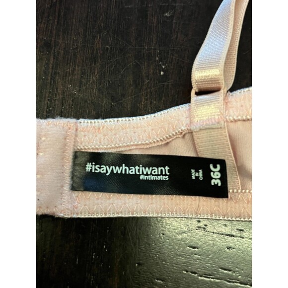 Isaywhatiwant Intimates Bra Womens 36C Nude Beige Underwire Padded T-Shirt - Picture 3 of 4